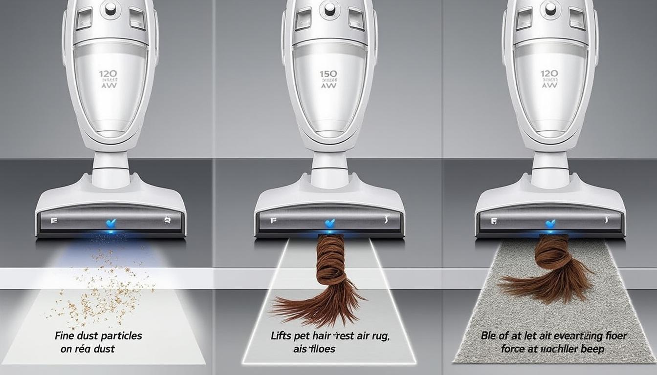 découvrez comment comparer efficacement la puissance d'aspiration entre deux modèles pour choisir l'appareil adapté à vos besoins de nettoyage.